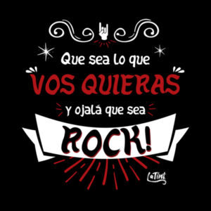 Que sea Rock / Tote Bag Design