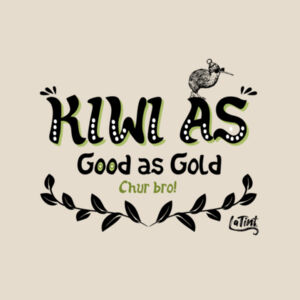 Kiwi as / Tote Bag Design