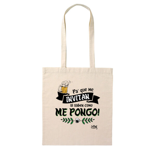 Pa' que me invitan / Tote Bag Thumbnail